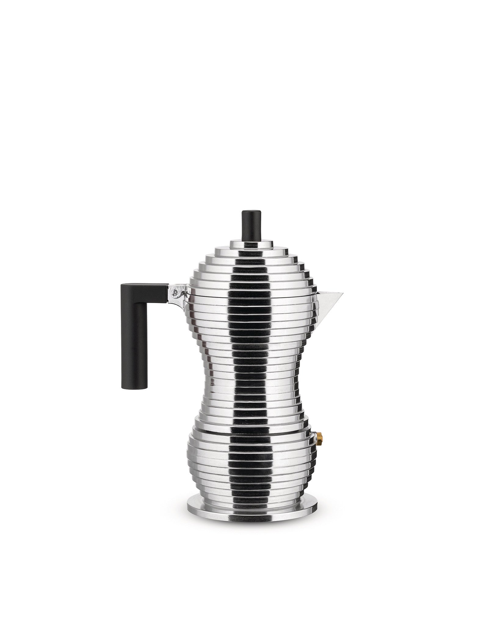 Alessi Pulcina Moka Pot 3 Fincan – Siyah – görsel 2
