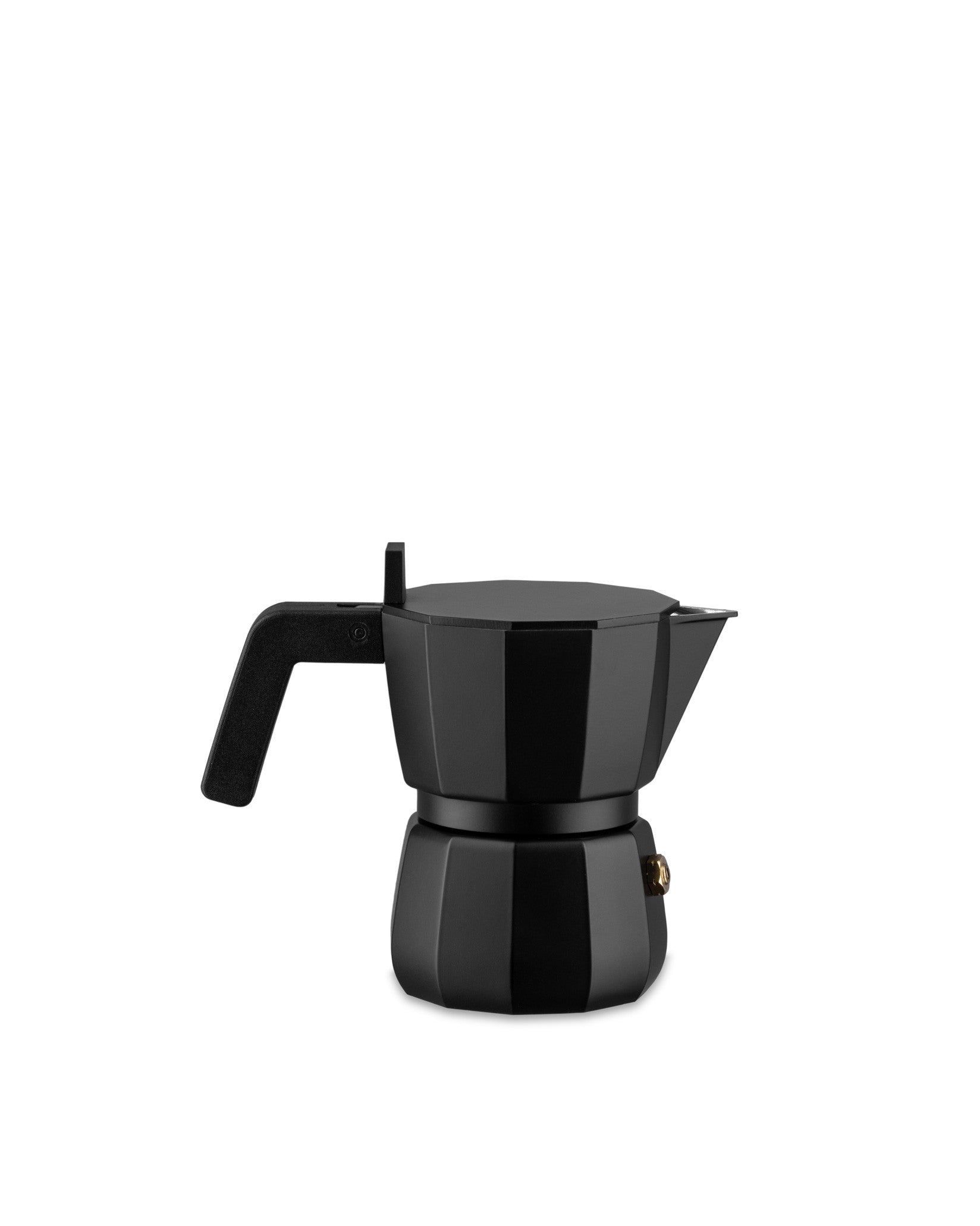Alessi Moka Espresso Makinesi 3 Fincan – Siyah