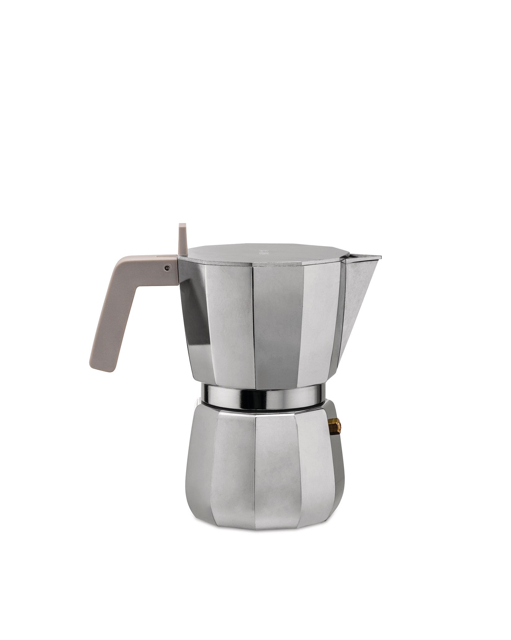 Alessi Moka Espresso Makinesi 3 Fincan – Gri