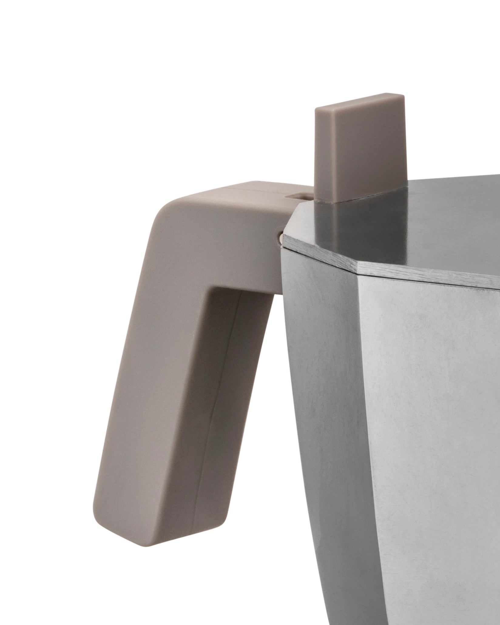Alessi Moka Espresso Makinesi 3 Fincan – Gri – görsel 4