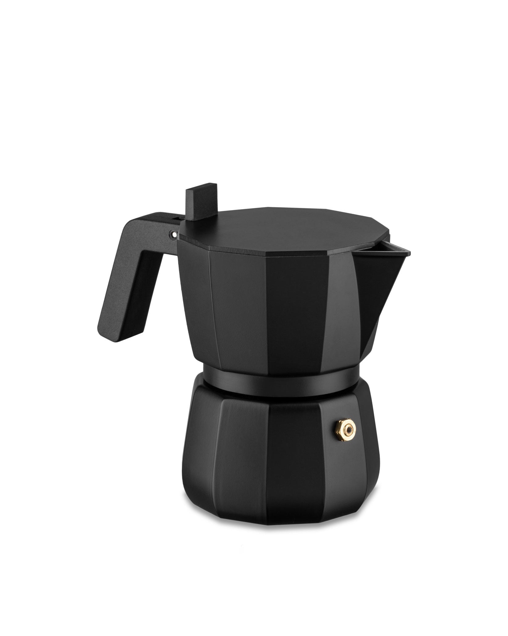 Alessi Moka Espresso Makinesi 3 Fincan – Siyah – görsel 3
