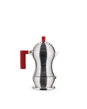 Alessi Pulcina Moka Pot 1 Fincan – Kırmızı