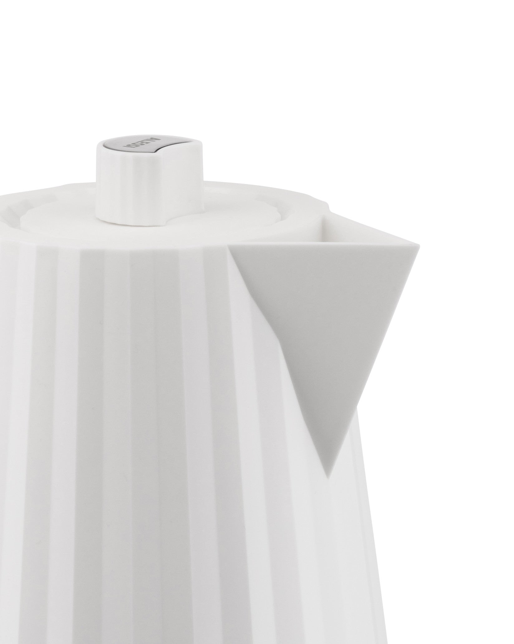 Alessi Plissé Elektrikli Kettle 1 L – Beyaz