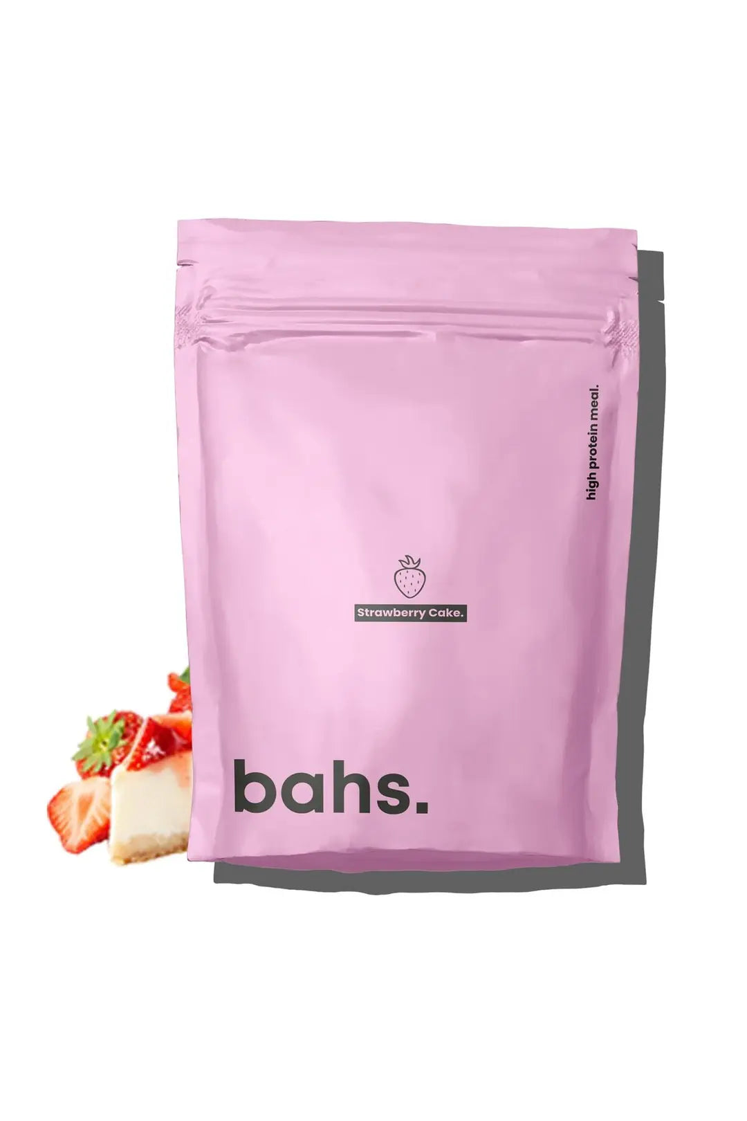 Bahs 40 gr Proteinli Yüksek Öğün Tozu - Strawberry Cake 1080 gr - 12 Servis