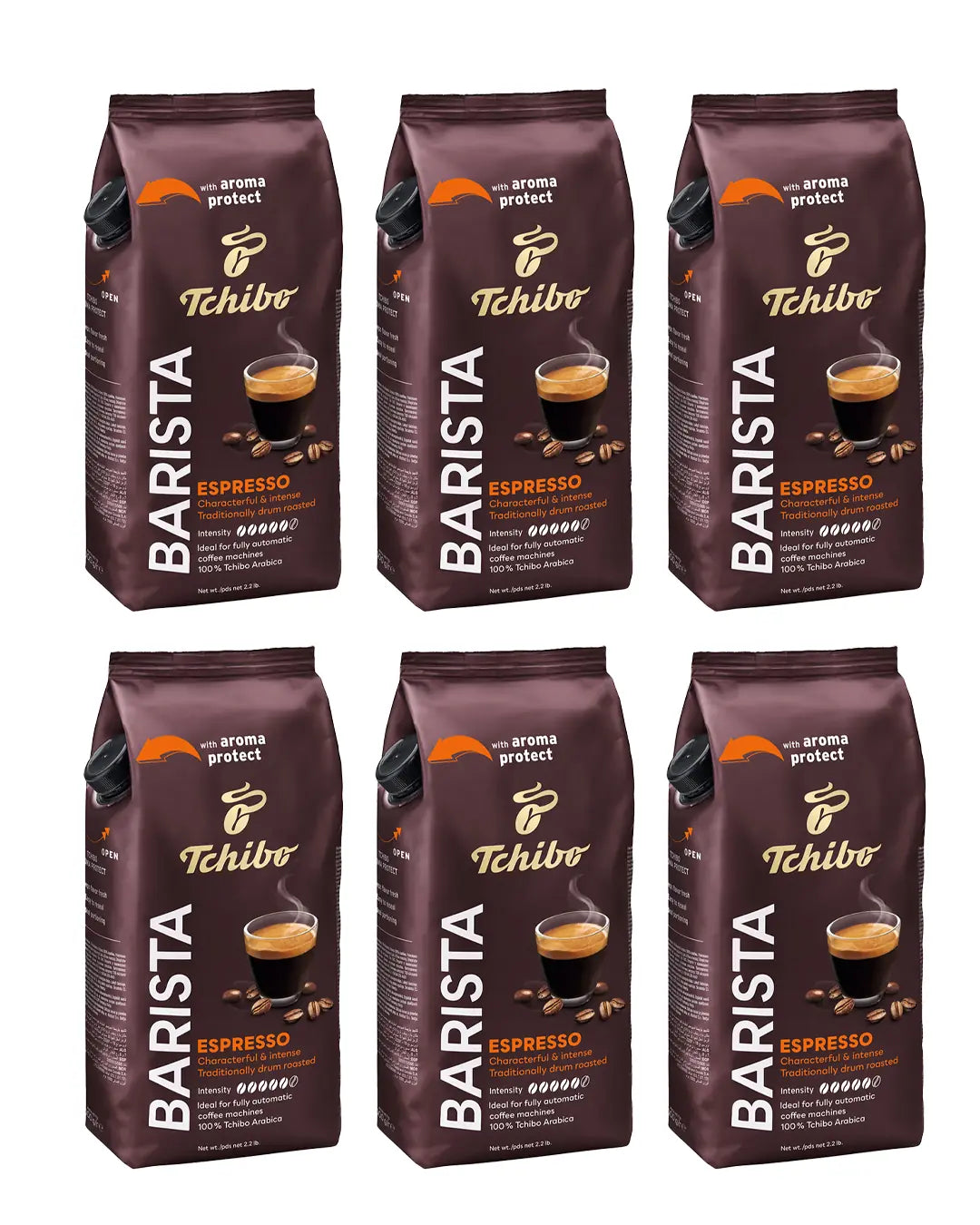 Tchibo Barista Espresso Çekirdek Kahve 1 kg 6'lı