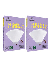 Tchibo Filtre Kahve Kağıdı 4 Numara 80 Adet (kağıt Filtre) X2 Adet