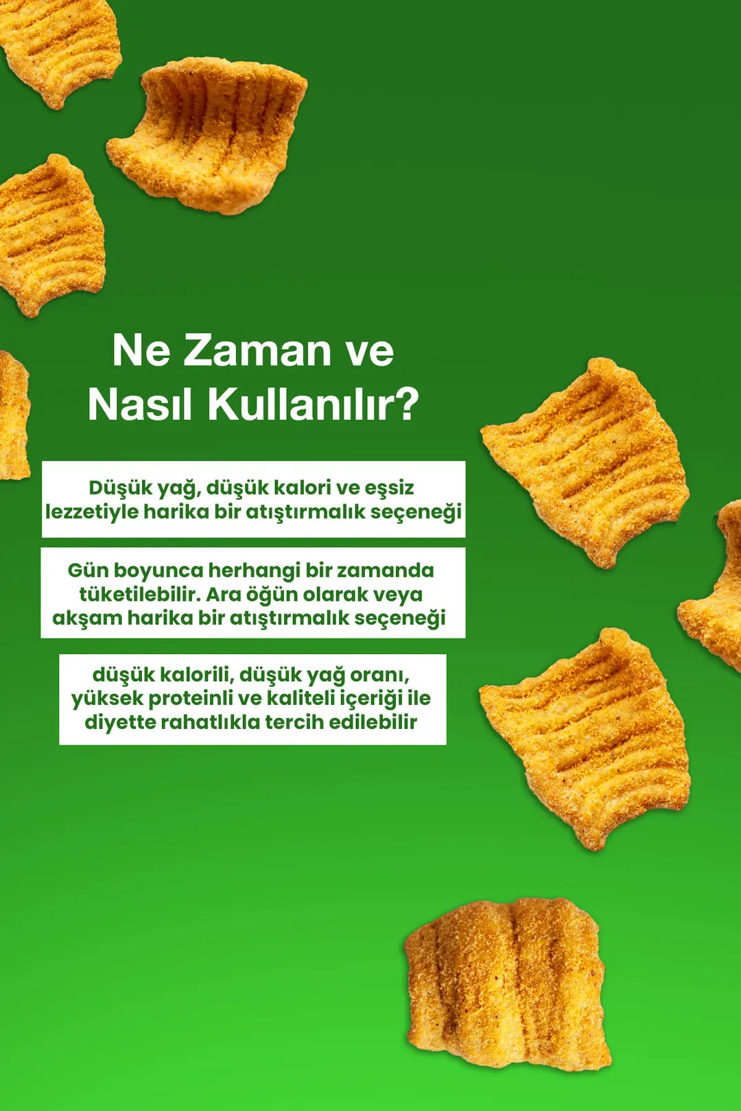 Bahs X4 Adet - Protein Chips - Vegetable Seasoning