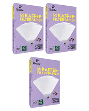 Tchibo Filtre Kahve Kağıdı 4 Numara 80 Adet (kağıt Filtre) X3 Adet
