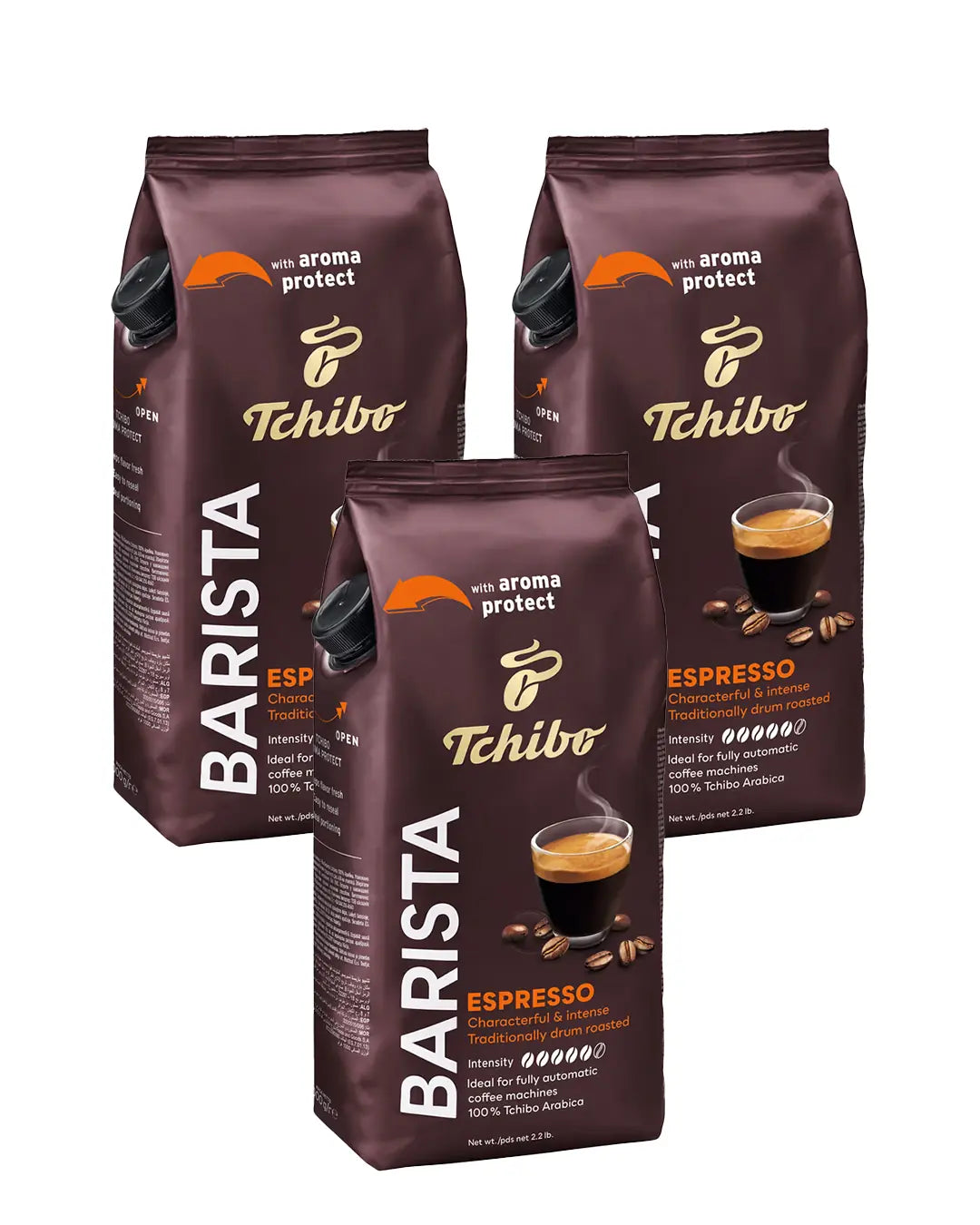 Tchibo Barista Espresso Çekirdek Kahve 1 kg 3'lü