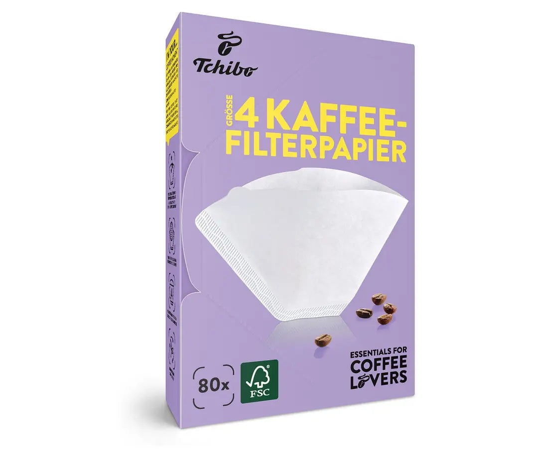 Tchibo Filtre Kahve Kağıdı No:4 80'li Paket
