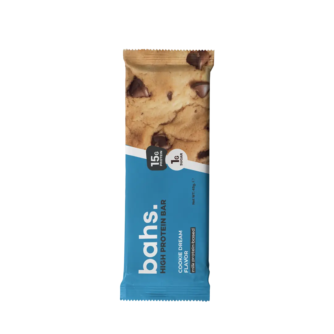 Bahs Cookie Dream - Whey Protein Bar  12 adet x 45 gr