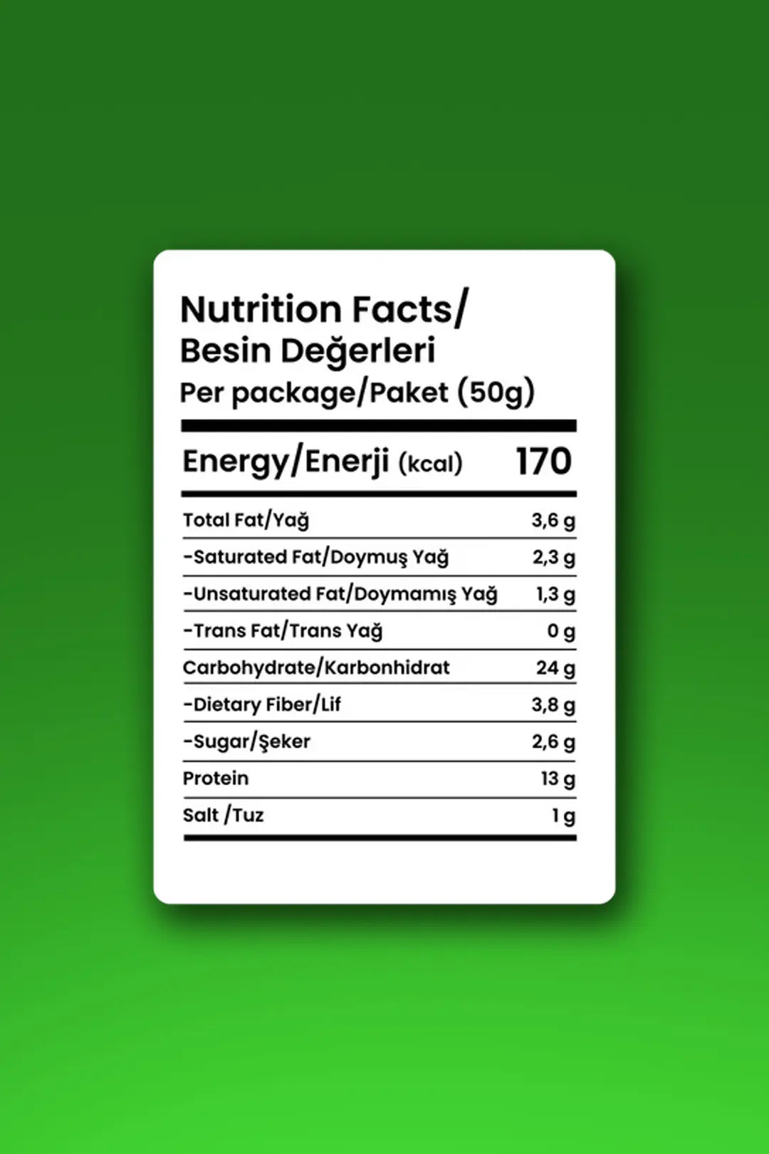 Bahs X4 Adet - Protein Chips - Vegetable Seasoning