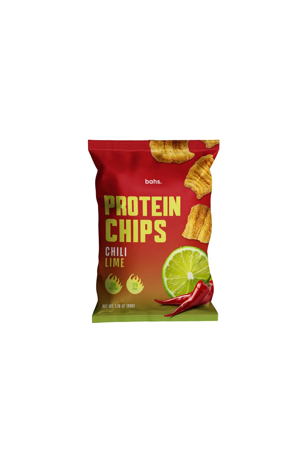 Bahs Protein Chips - Chili Lime - x4 Adet
