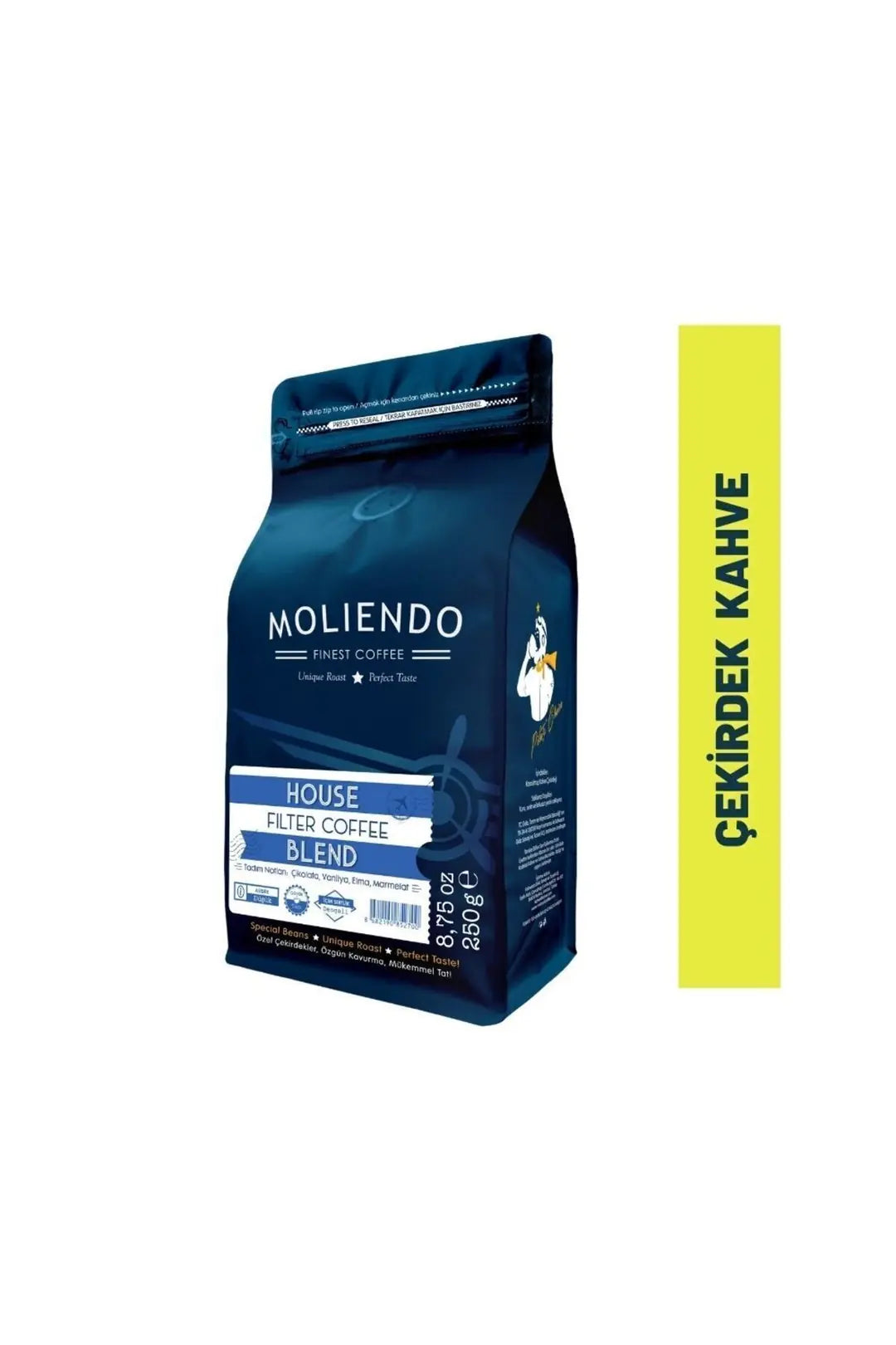 House Blend Filtre Kahve (Çekirdek Kahve) 250 g