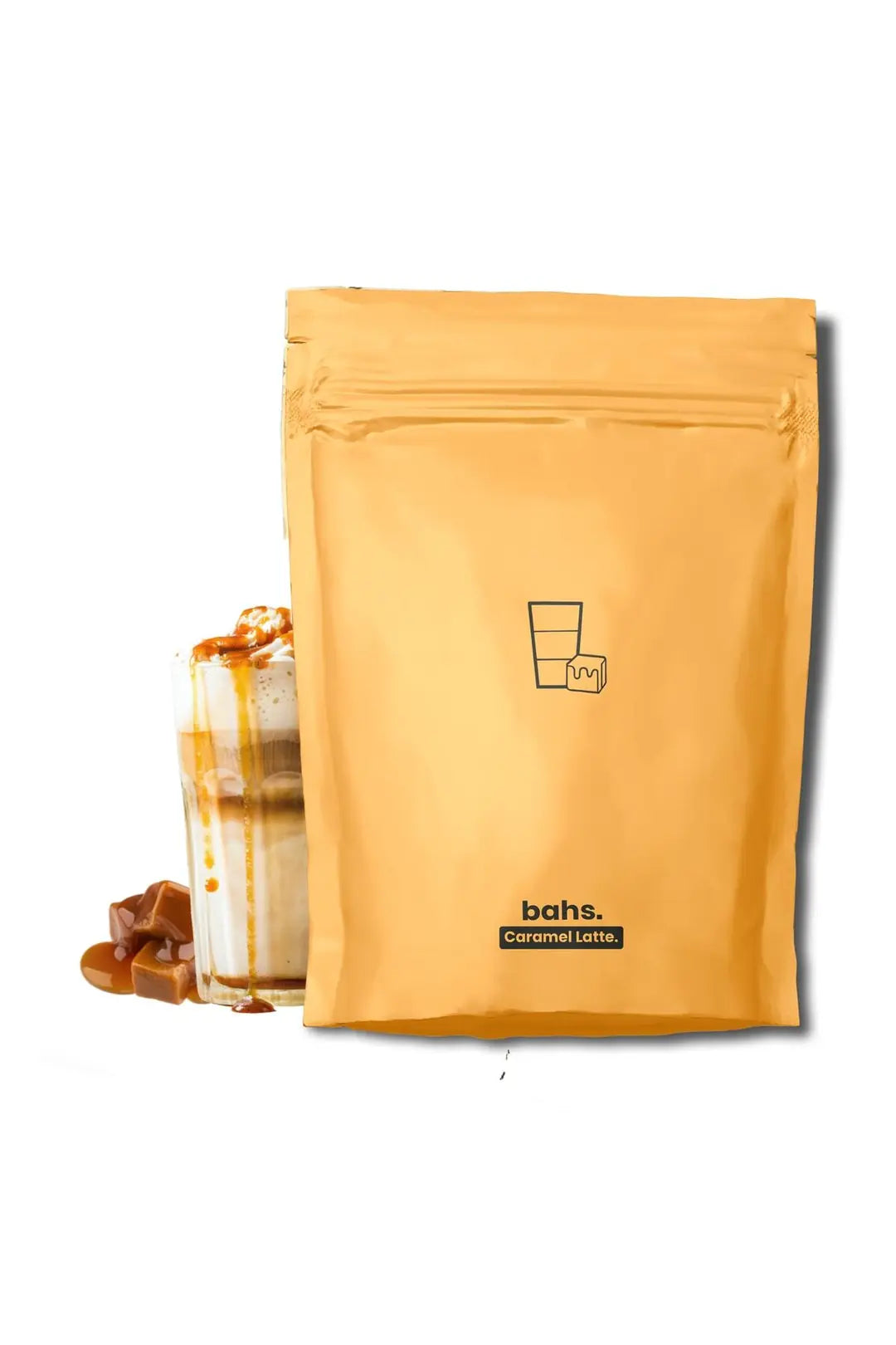 Bahs Proteinli Öğün Tozu - Caramel Latte 600gr - 10 Servis