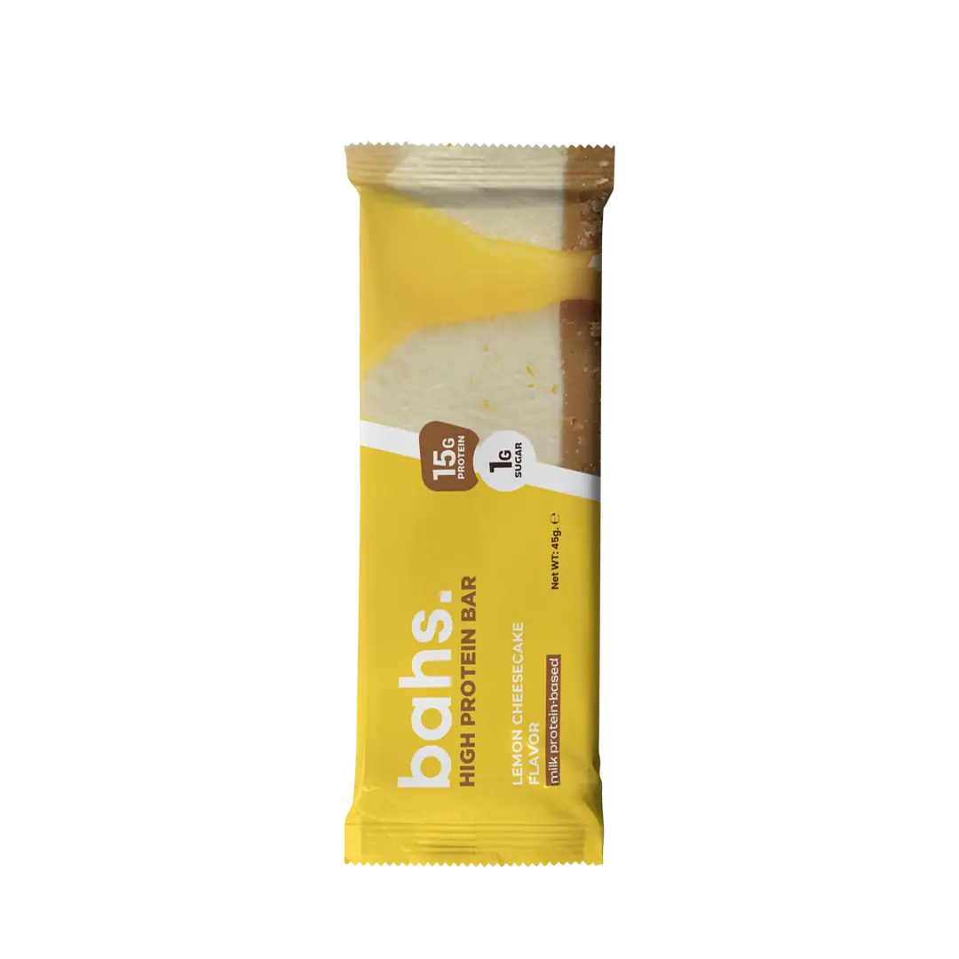 Bahs Lemon Cheesecake Whey Protein Bar 12 x 45 gr