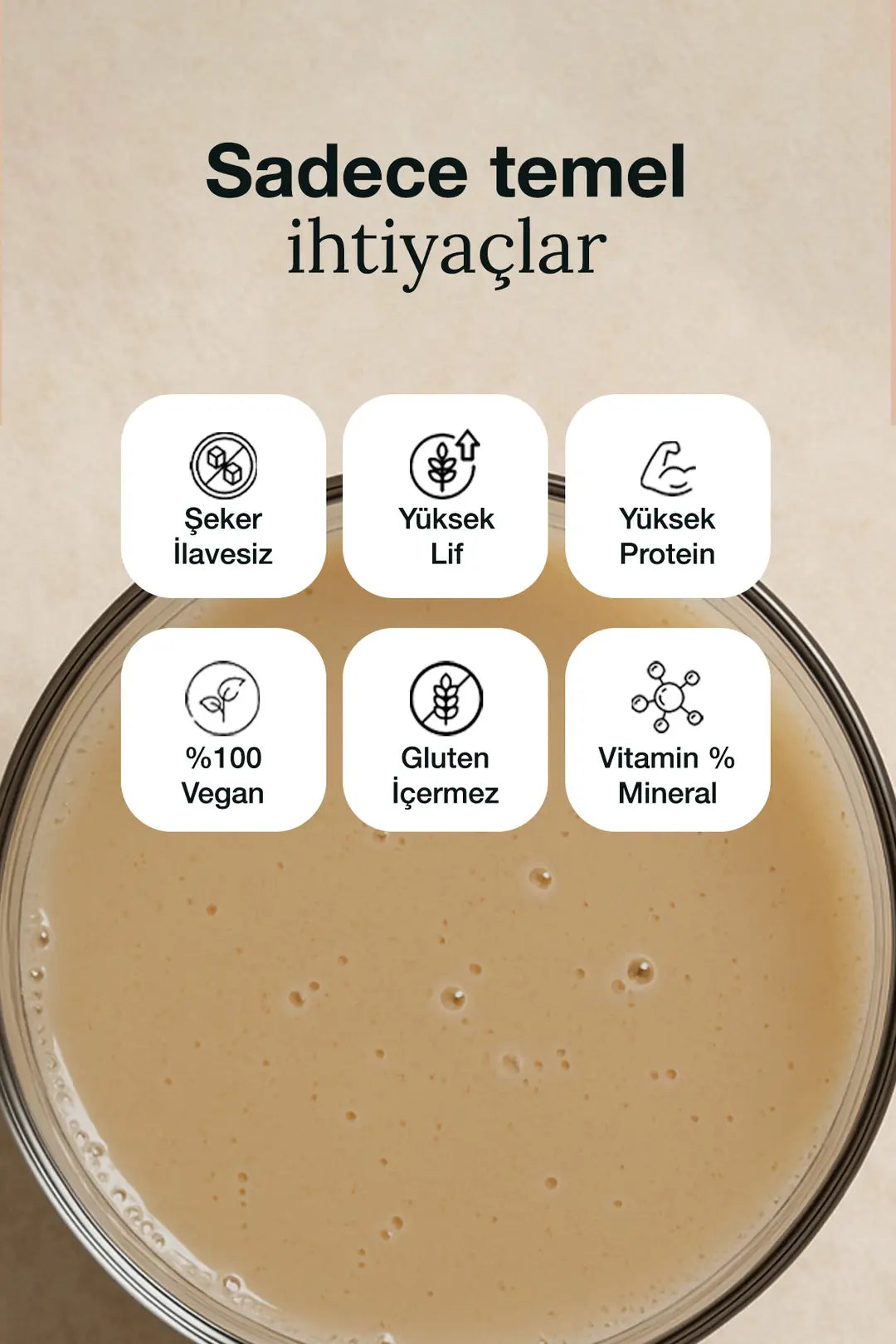 Bahs Proteinli Öğün Tozu - Double Choco 600gr - 10 Servis