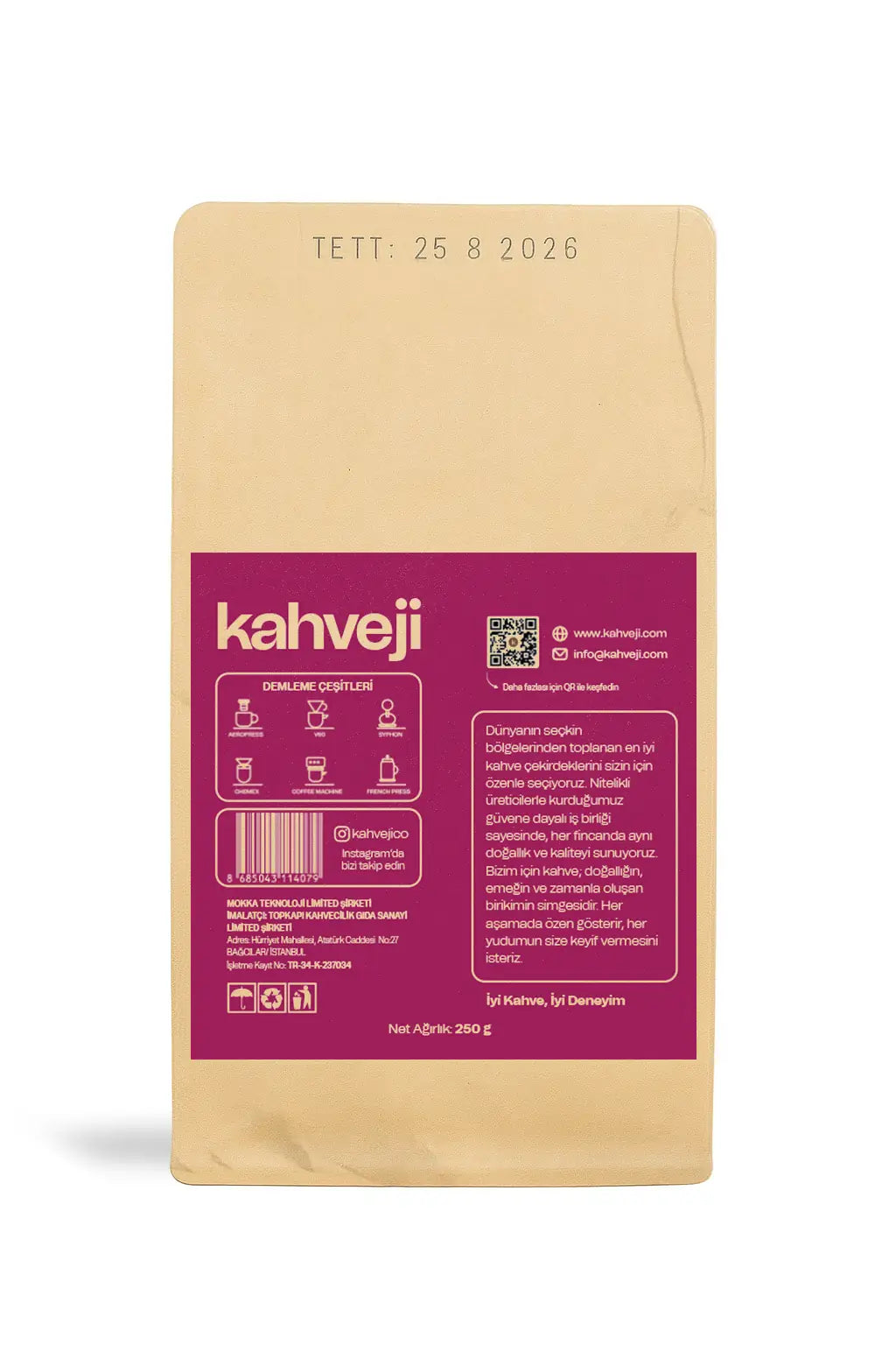 Kahveji Houndras San Isidro 250 Gr