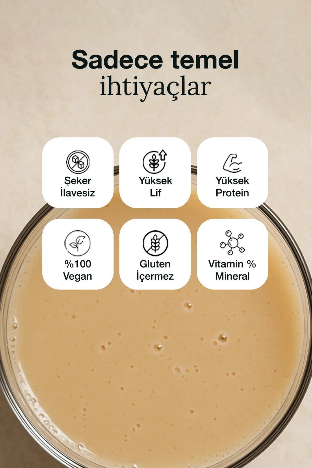 Bahs Proteinli Öğün Tozu - Cookies Dream 600gr - 10 Servis